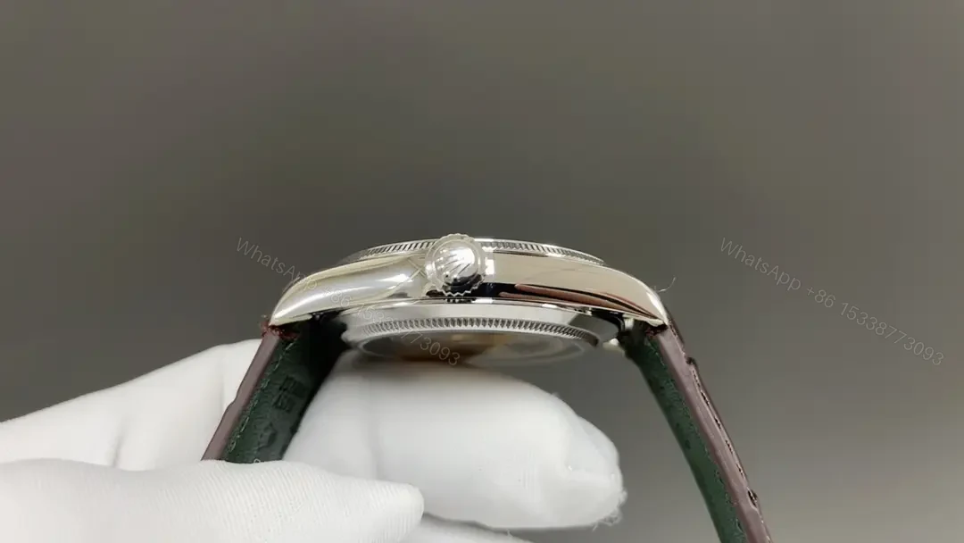 View 4 of Rolex Perpetual 1908 Platinum Ice Blue Dial 39mm 52506-0003