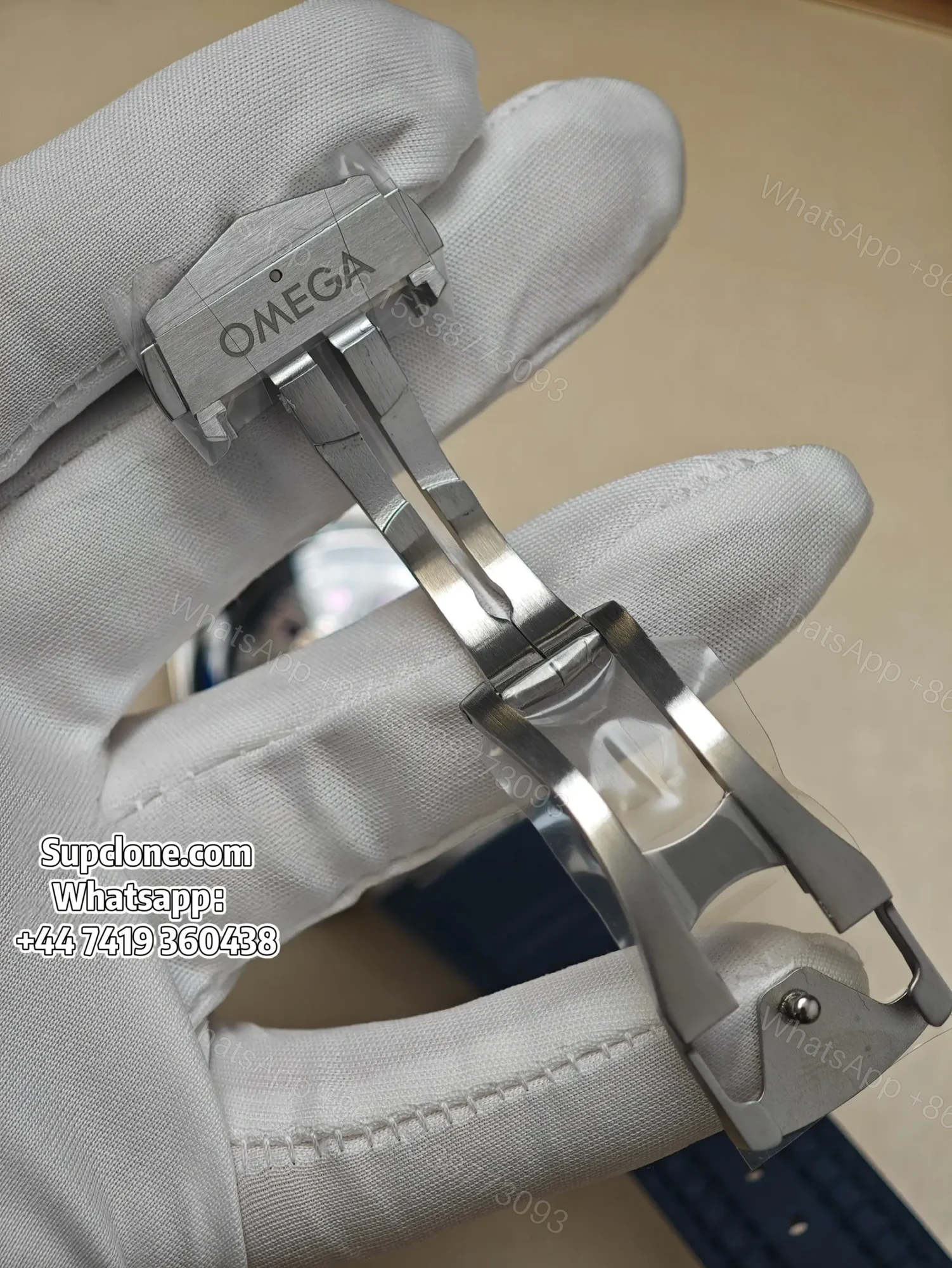 View 5 of Omega Super Clone Constellation 131.33.41.21.04.001 41mm Blue Bezel