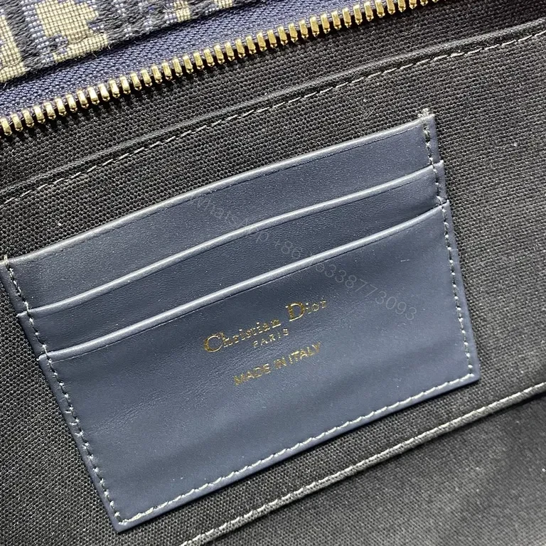 View 2 of Dior-Style Monogram Wallet on Chain: Elegant Everyday Versatility