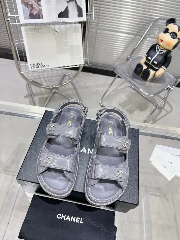 Modern-Edge Sandals with Signature Hardware + Luxe Faux-Leather Comfort — view 1