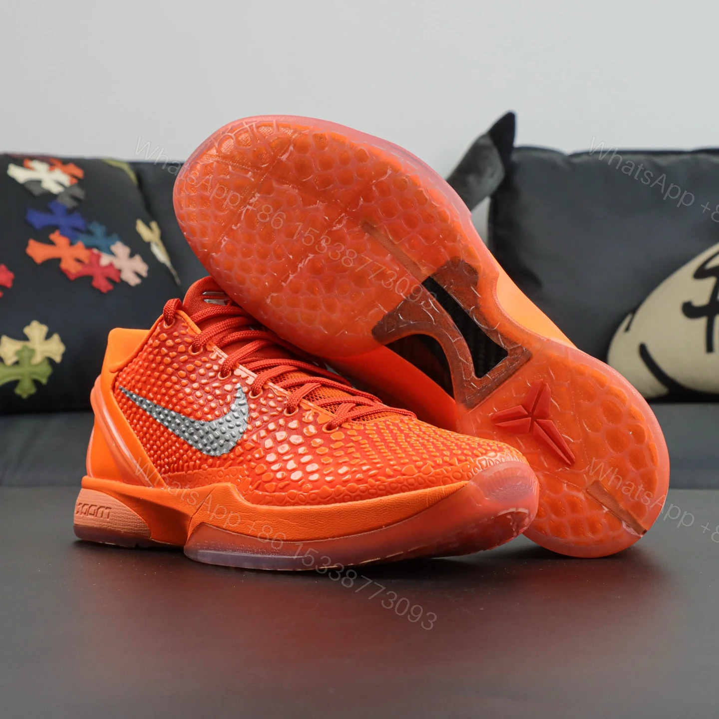 View 3 of Kobe 6 Protro Total Orange Reps