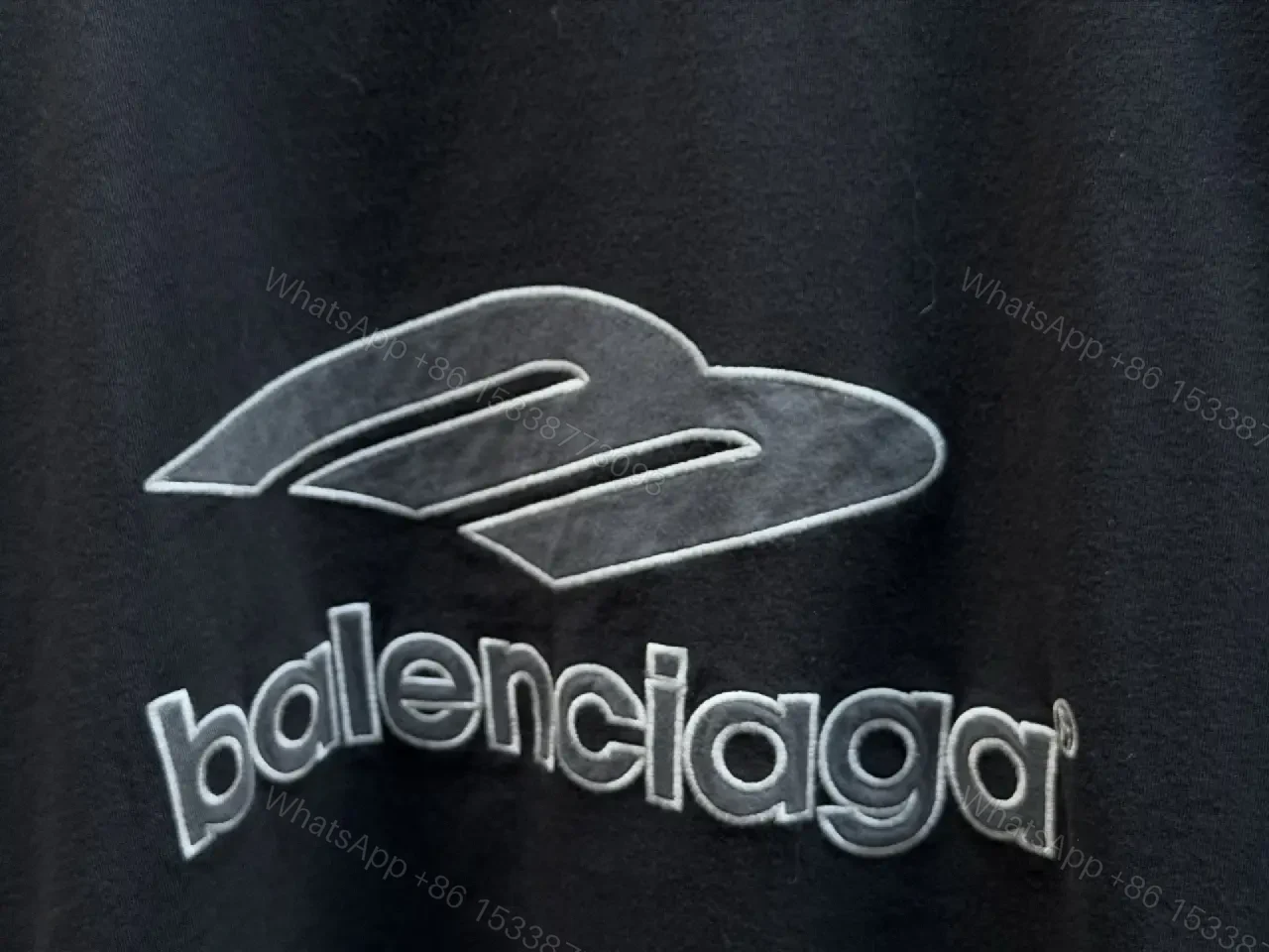 View 3 of Bold Logo Knit: Oversized Streetwear with Hardware Details
