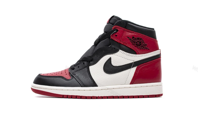 View 14 of Air Jordan 1 Retro High Bred Toe 555088-610