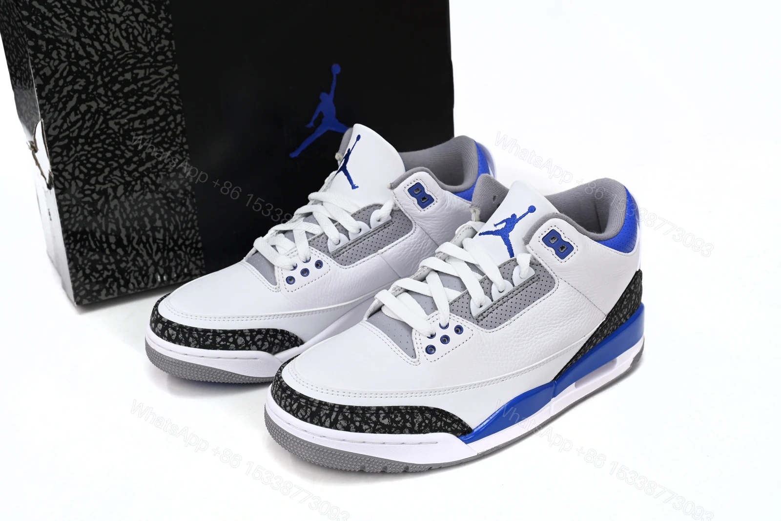 Air Jordan 3 Retro Racer Blue CT8532-145 — view 2