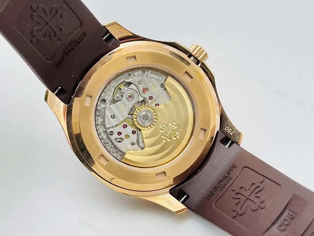 View 7 of Patek Philippe Aquanaut 5068 Rose Gold Brown Dial 5068R-001