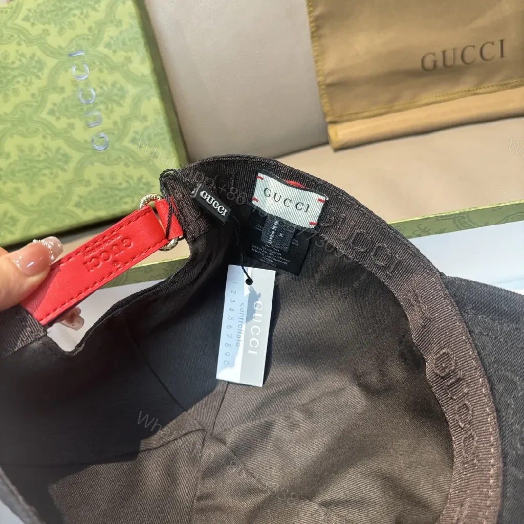 View 3 of Black Monogram Cap: The North Face G Embroidery Cap