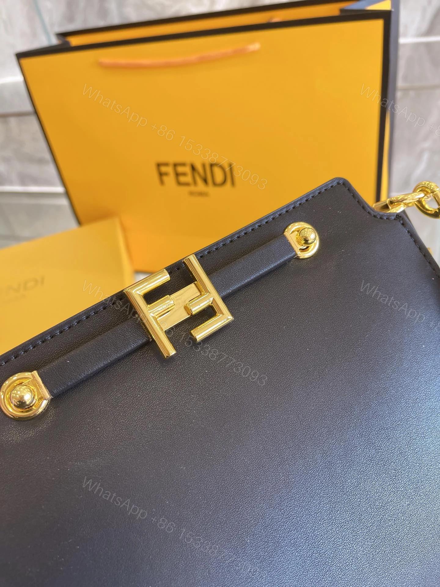 View 4 of Fendi Touch Shoulder Bag