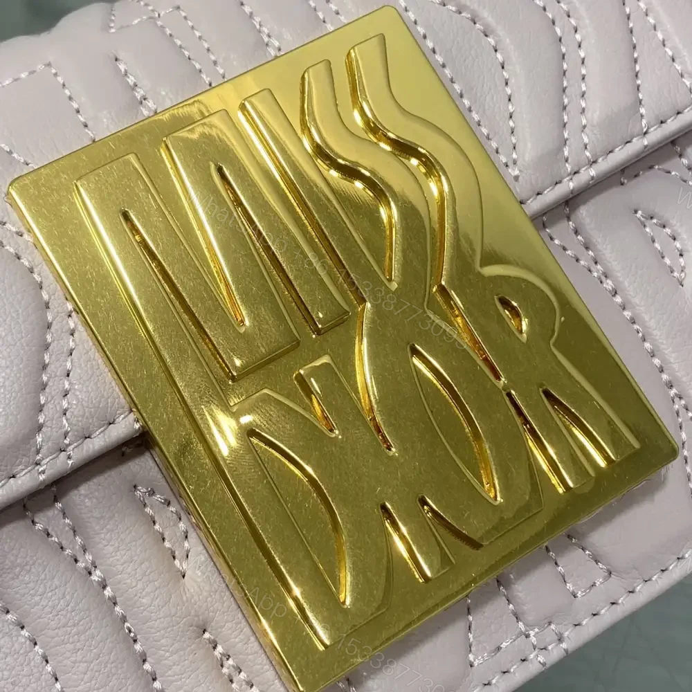 View 7 of 高仿Dior*Miss系列M261M05N衍縫線小牛皮腋下包粉色免檢版