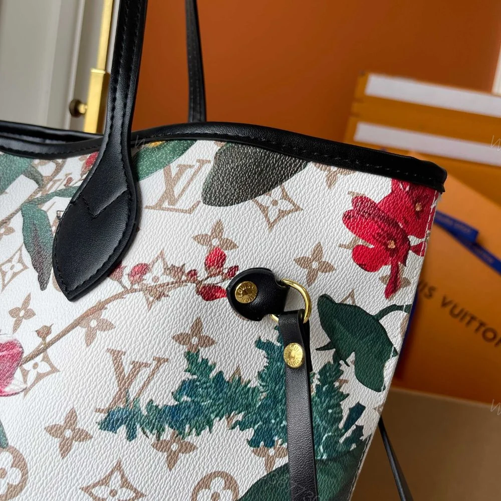 View 7 of Louis Vuitton Neverfull MM Monogram Canvas Dune 32Cm