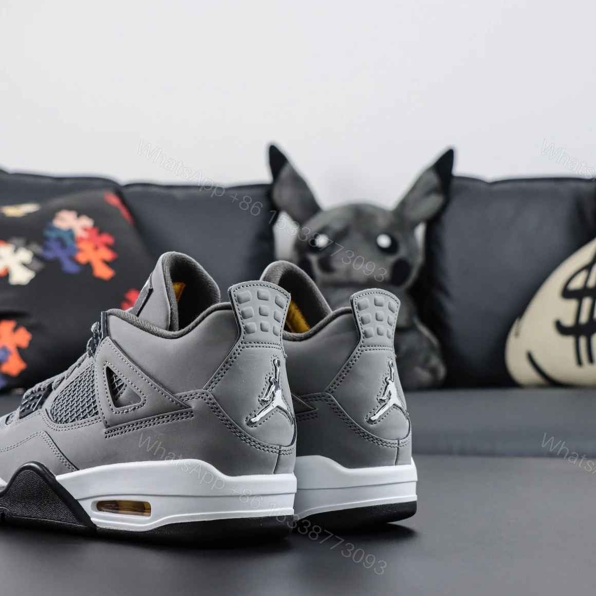 View 6 of Air Jordan 4 “Cool Grey” Reps
