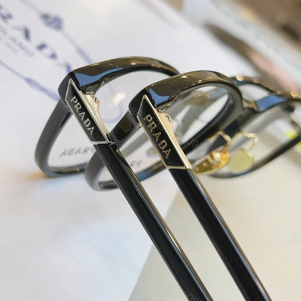 View 7 of Chic Transparent-Frame Eyewear with Caramel Accents (60)