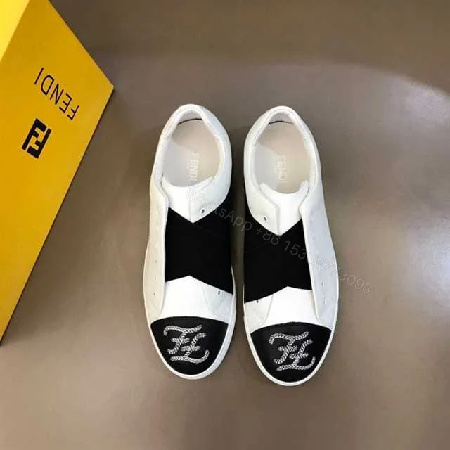 View 6 of FENDI FF MOTIF SLIP-ON SNEAKERS – FD12