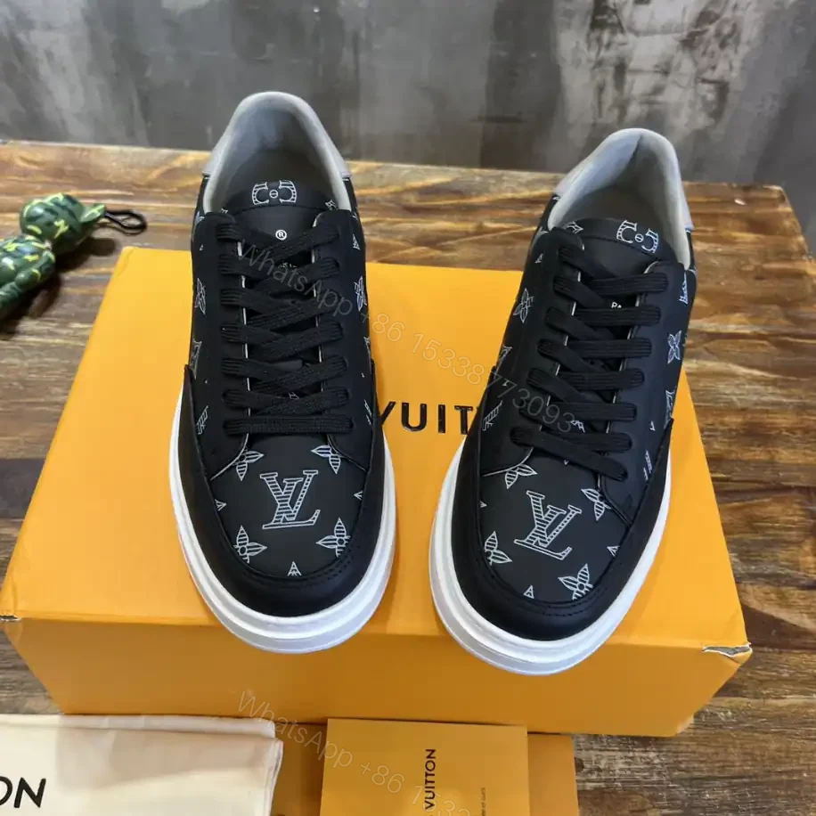 View 7 of LOUIS VUITTON BEVERLY HILLS SNEAKER IN BLACK – LSVT340