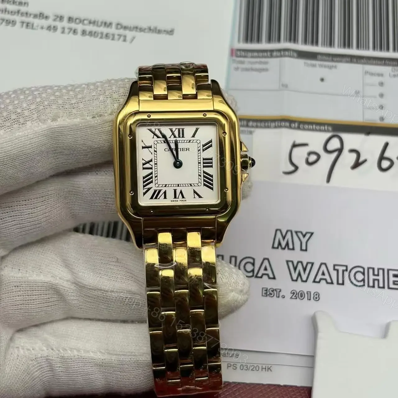 View 2 of Cartier Panthere Gold Replica WJPN0015