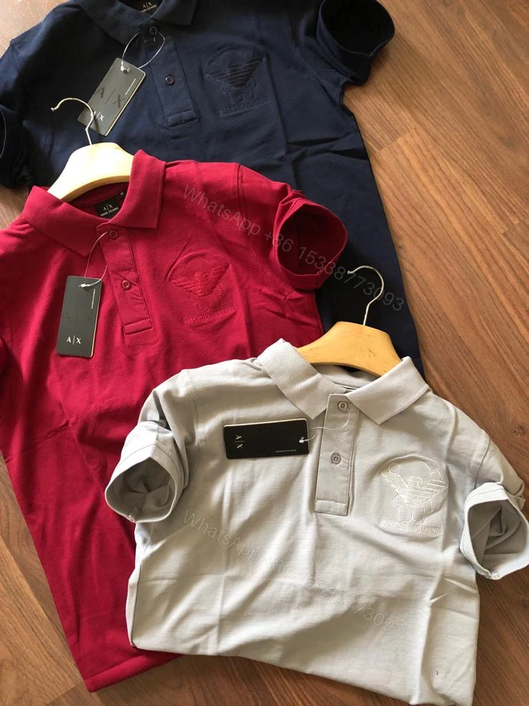 View 5 of FIRST COPY ARMANI IMPORTED COTTON POLO SUMMER T-SHIRT