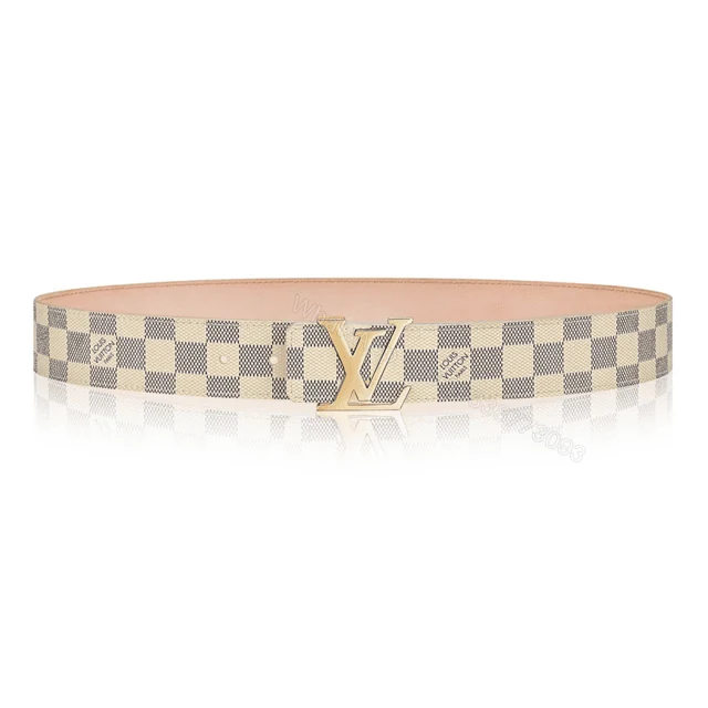 LV INITIALES DAMIER BELT – B134 — view 1