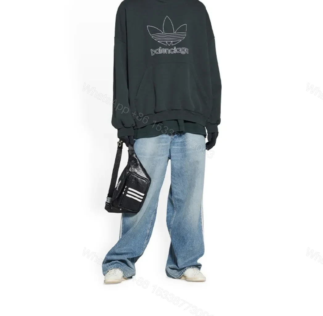 View 6 of Lux textured Leather Belt Bag: Chic Streetwear Essential