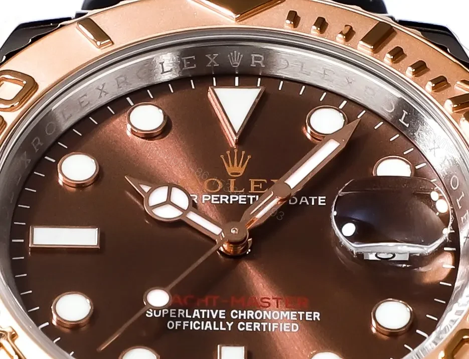 View 6 of RM Factory Clean Factory Rolex Yacht-Master 40 Rose Gold Brown Dial