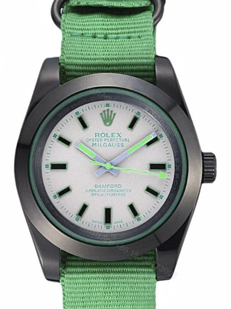 Replica Rolex Milgauss Green Dial 622004 — view 1