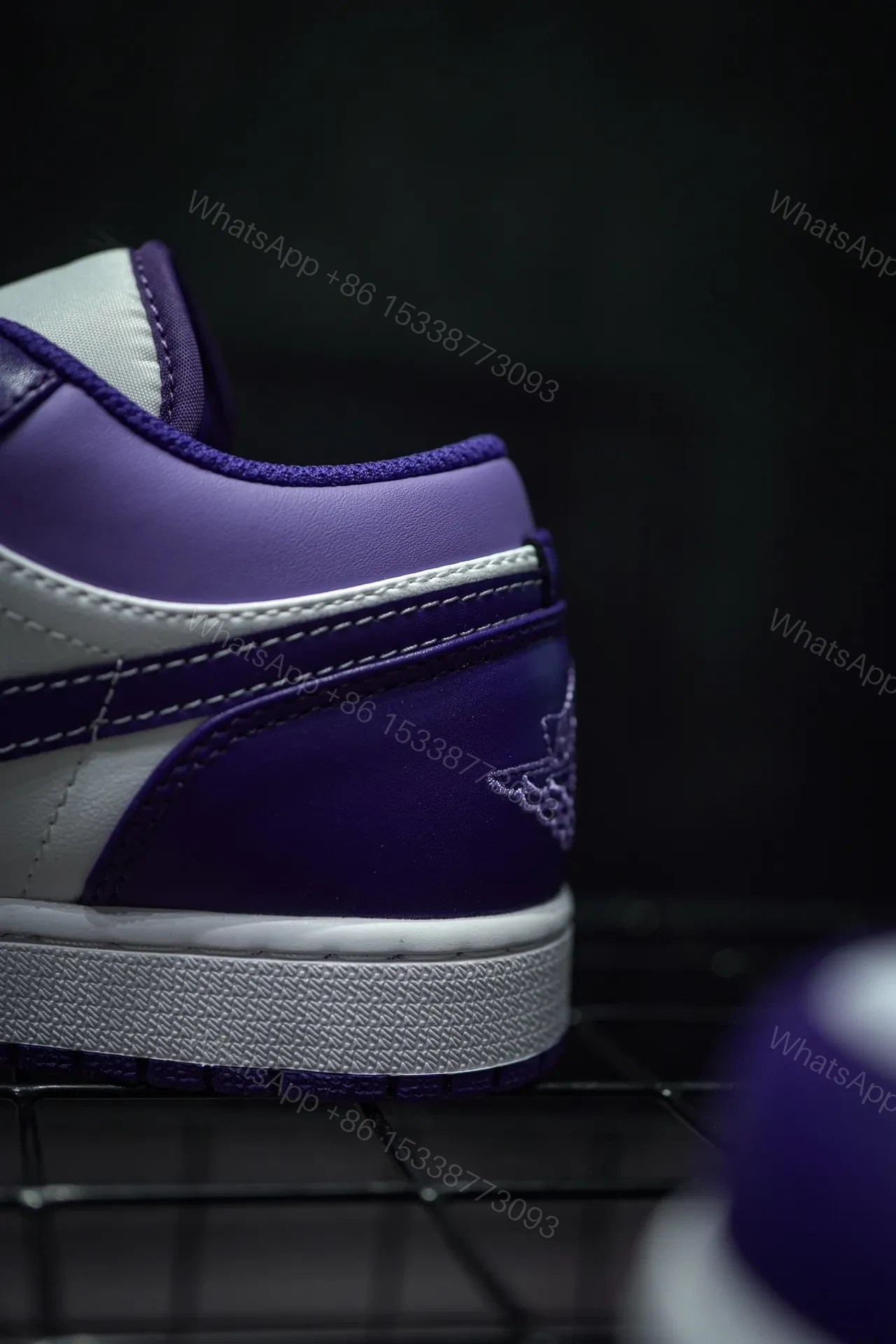 View 4 of Jordan 1 Low Sky J Purple Replica
