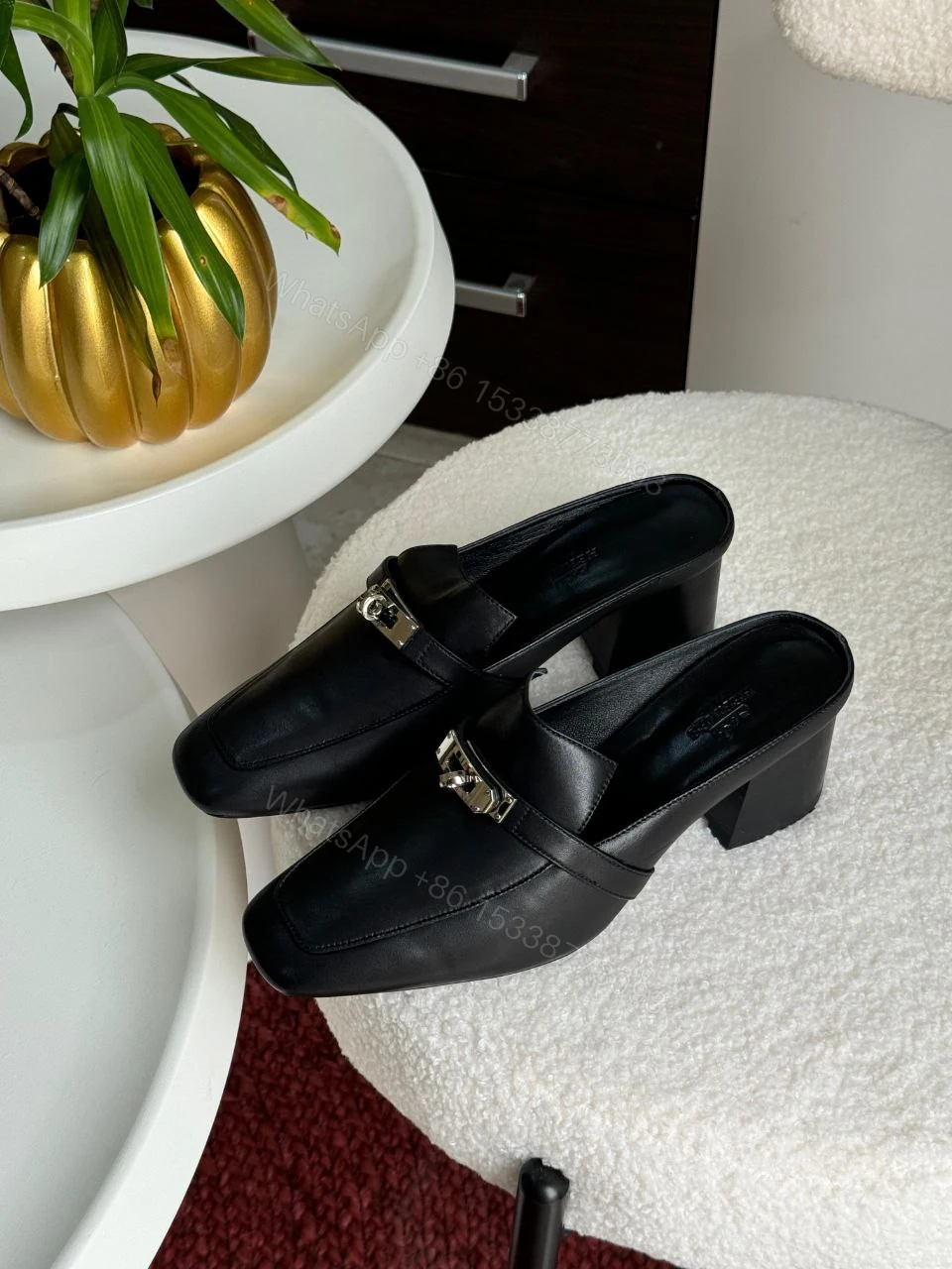 View 6 of Hermes Blossom mule