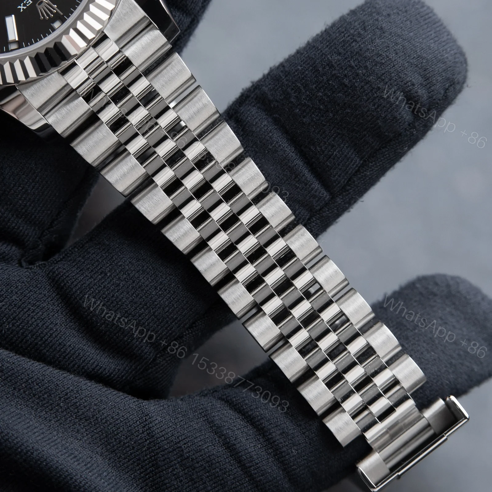 View 12 of Superclone Rolex Sky-Dweller 42 mm Bright black Dial 336934 Jubilee
