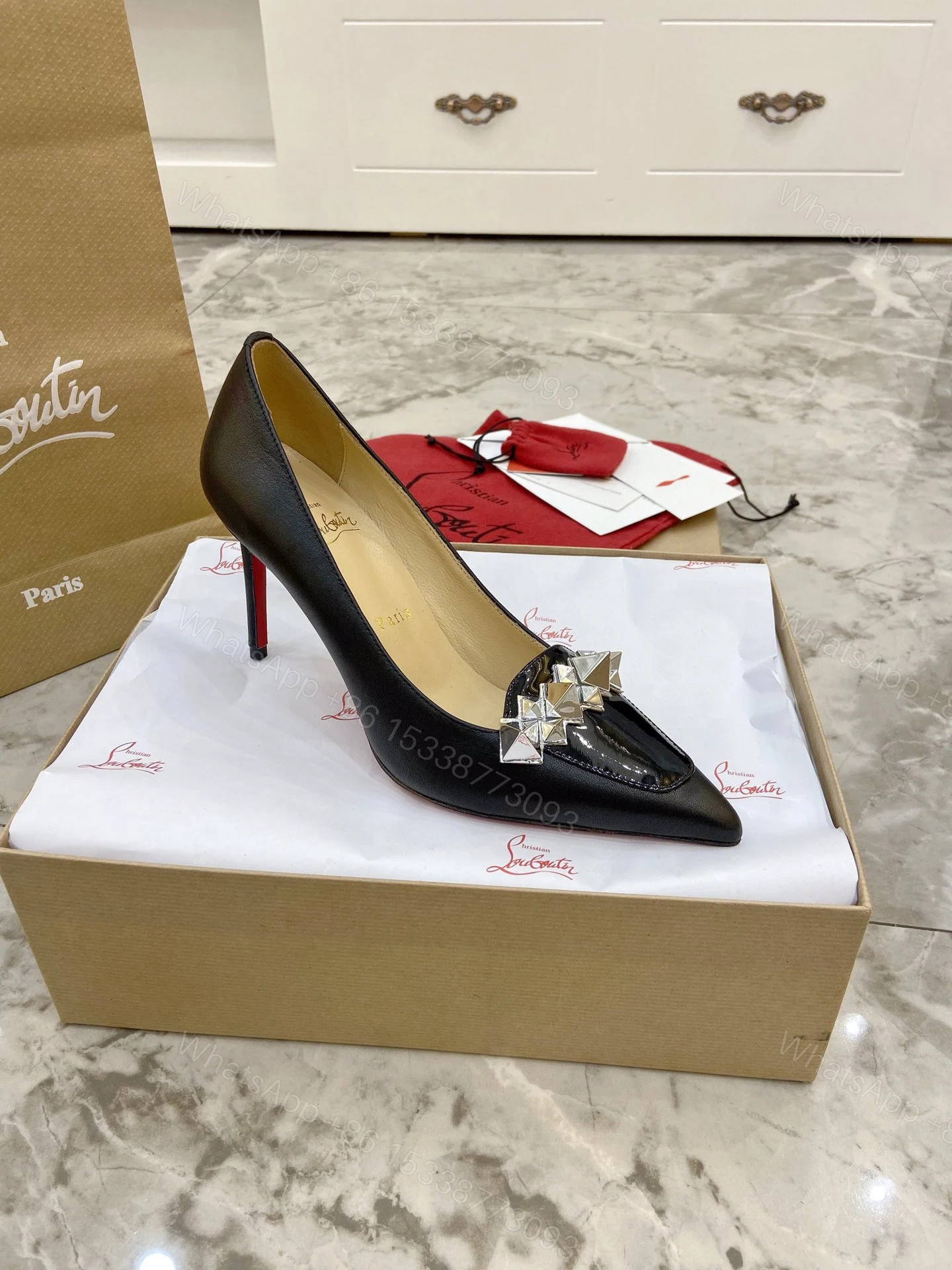 View 2 of Christian Louboutin Wedges Flats