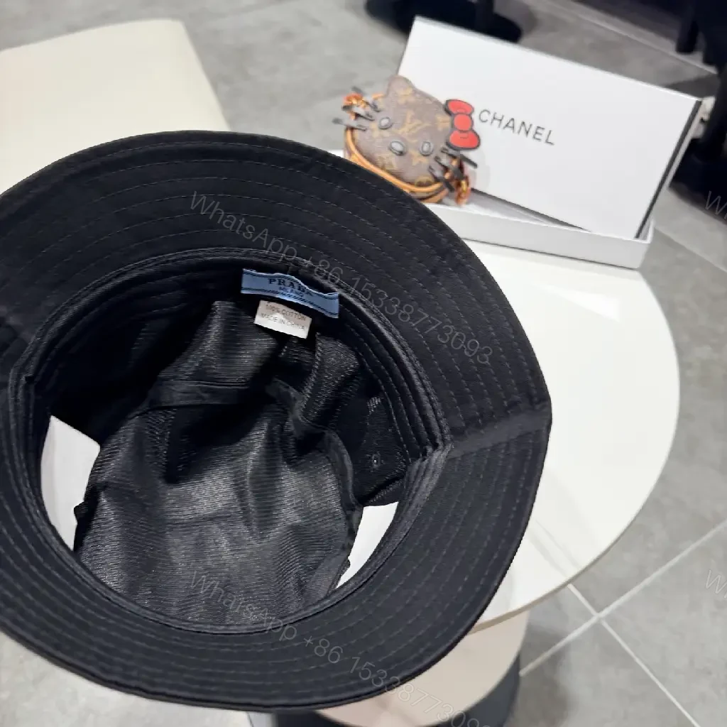 View 9 of Structured Interlock Bucket Hat – Luxury Everyday Accessory