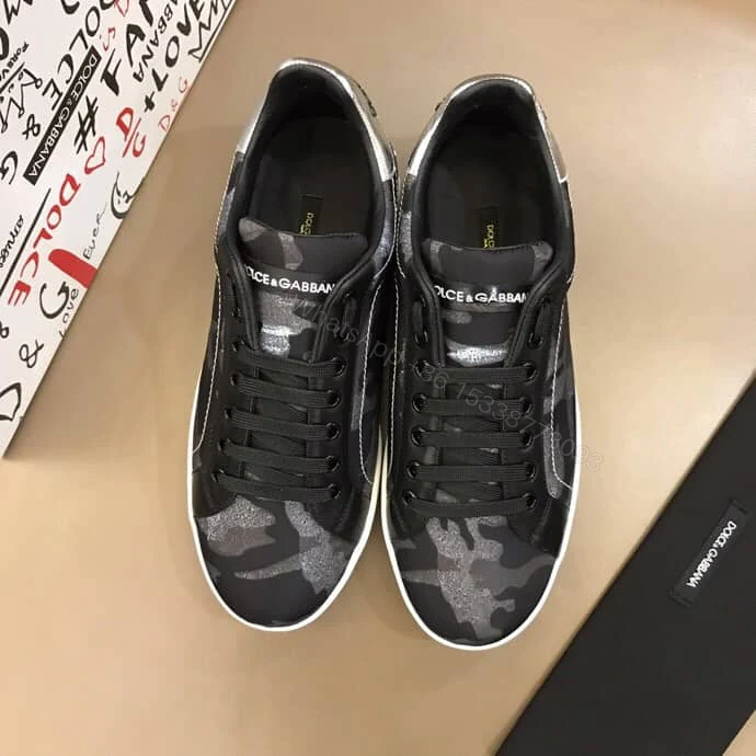 View 6 of DOLCE & GABBANA PRINTED LOW-TOP TRAINERS – DG10