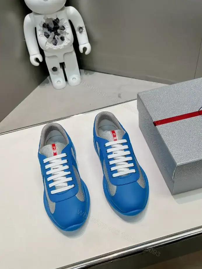 View 7 of PRADA AMERICA’S CUP SOFT RUBBER AND BIKE FABRIC SNEAKERS – PRD001