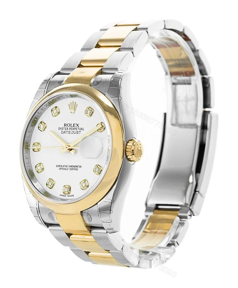 View 2 of Replica Rolex Datejust White Dial 116203 36 mm