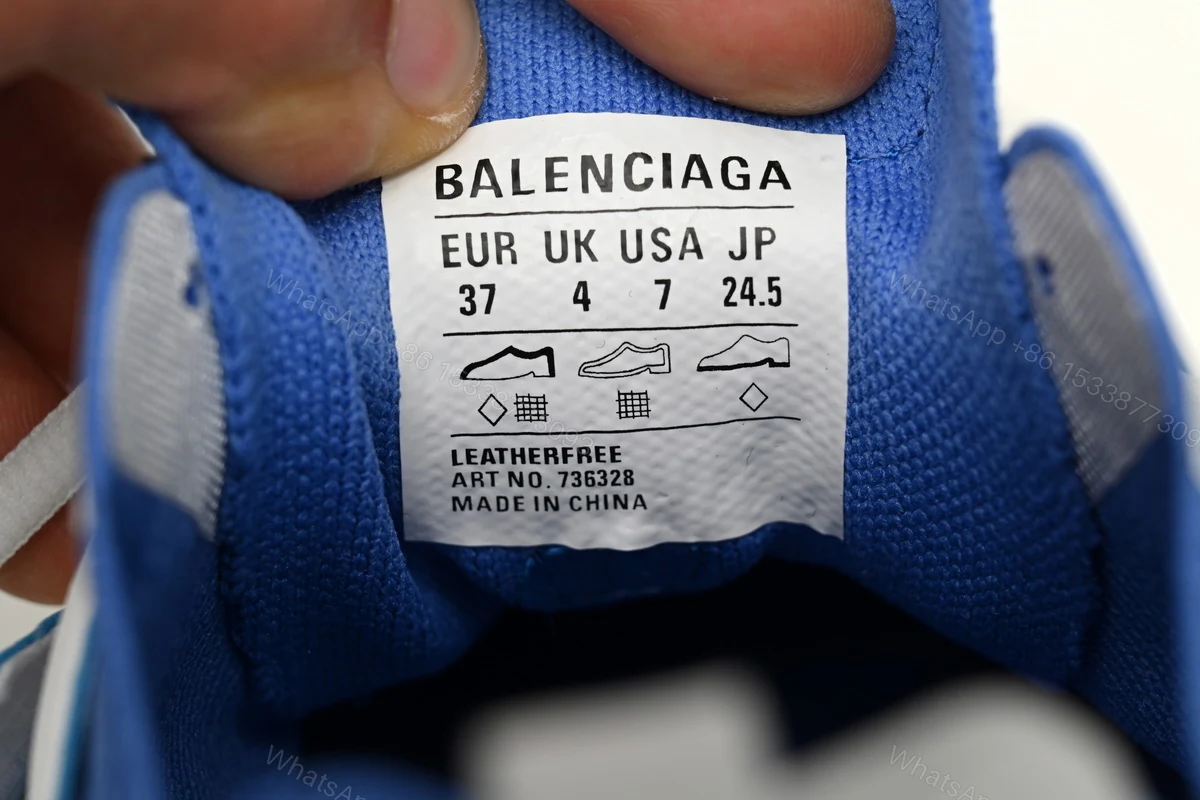 View 11 of Balenciaga Track Black Rice Grey White Blue 736328 W3SKC 9040