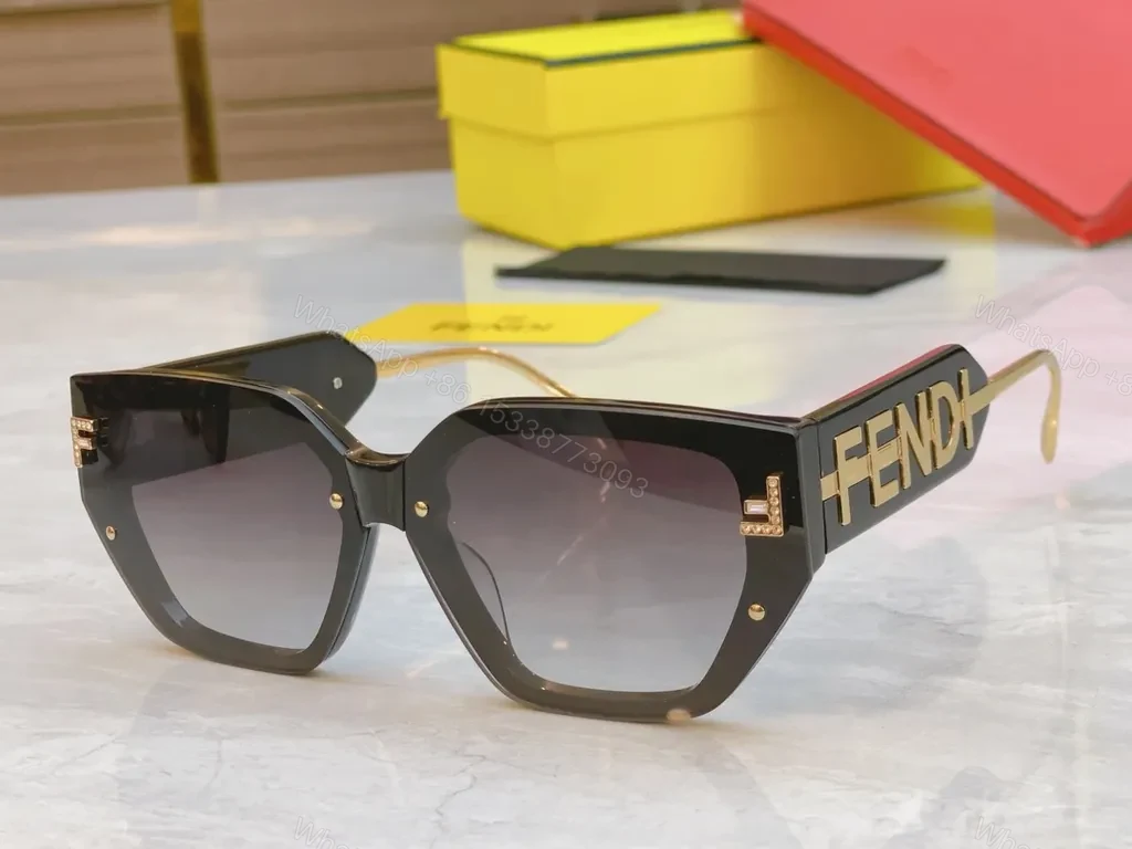 View 6 of Bold Fendi Sunglasses: Architectural, All-Day Comfort