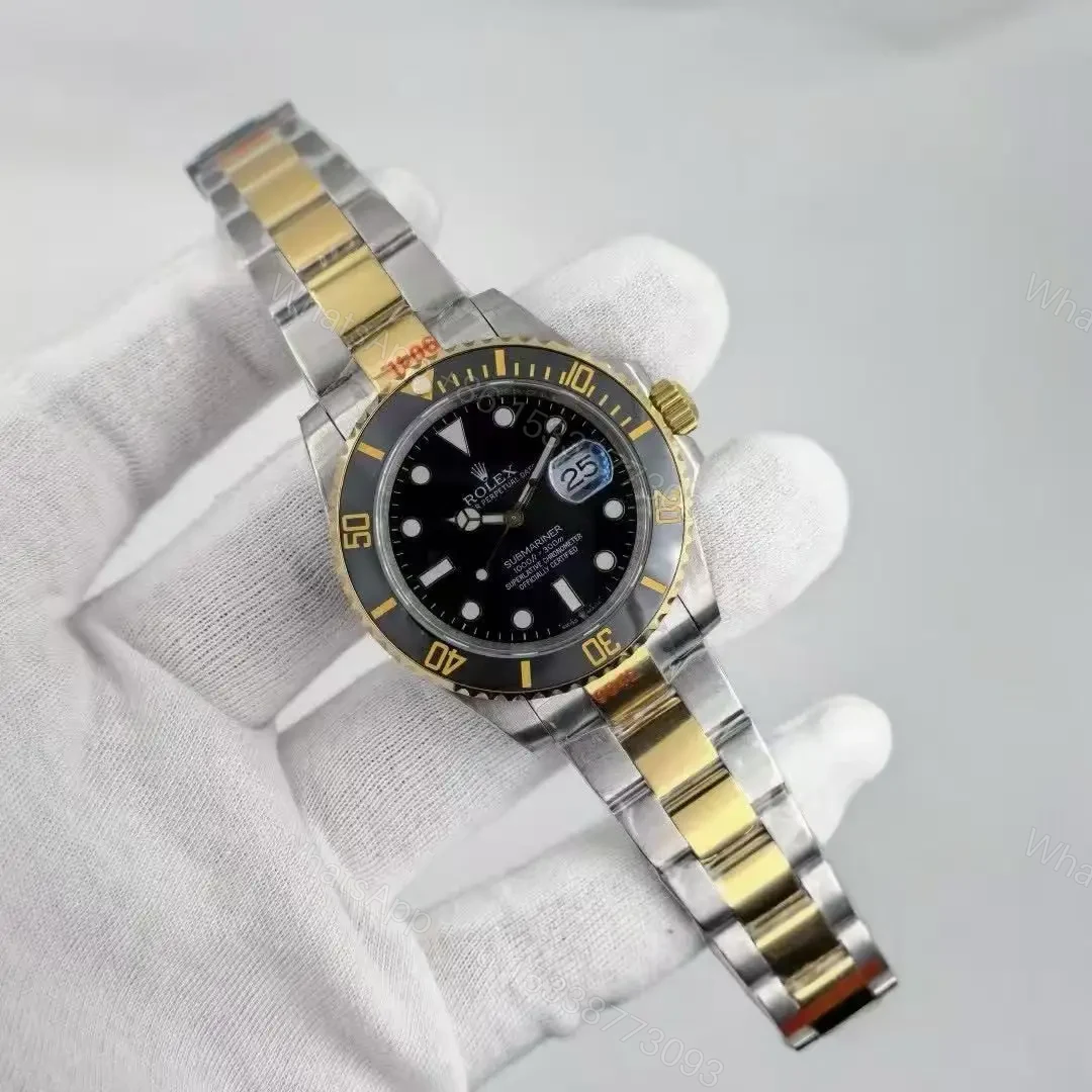 View 5 of TOP Replica Rolex Submariner – Silver Gold