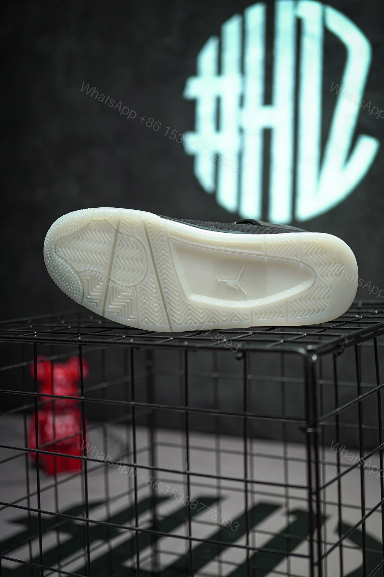 View 9 of Air Jordan Retro Eminem Carhartt Black Chrome Reps