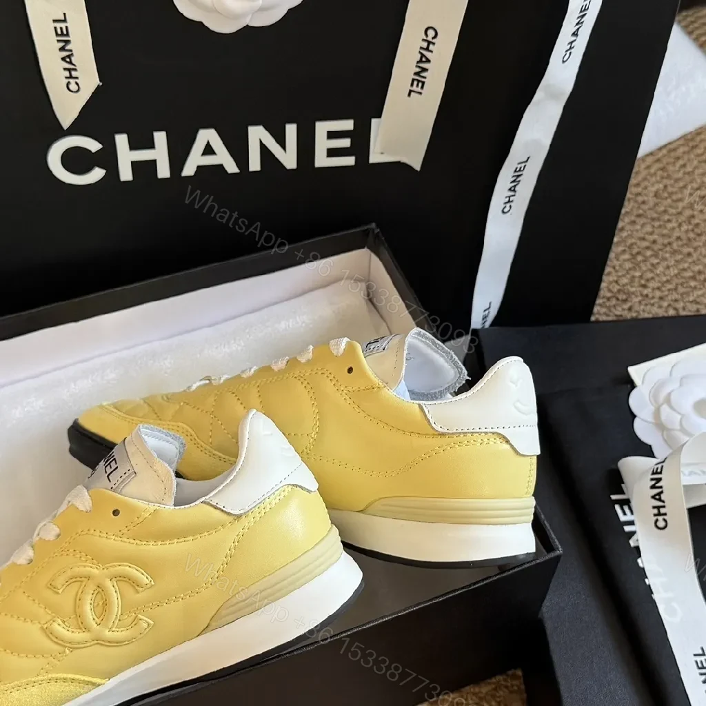View 5 of Sunflower Quilted High-Top Sneakers with Luxury Style