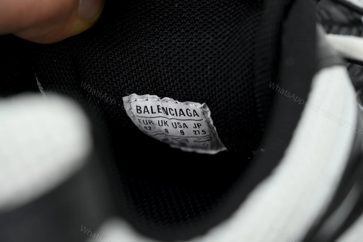 View 5 of Balenciaga Runner Radar 'Black and White' 865703 WSTEO 9010