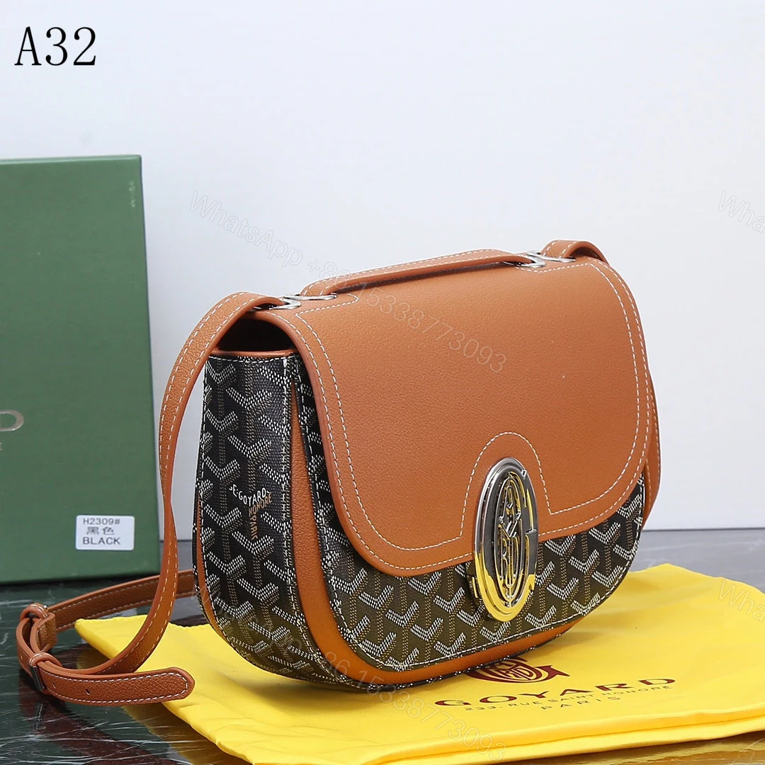 View 3 of GOYARD SEAL CLASP THE 233 BAG BROWN 25CM