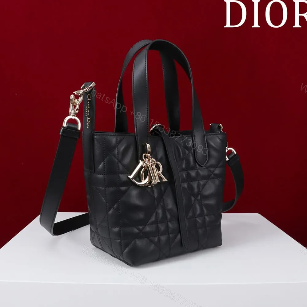 View 6 of Small Dior Toujours Vertical Tote Bag