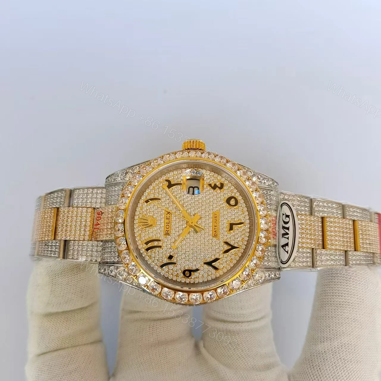 View 6 of Replica Rolex Arabic Dial