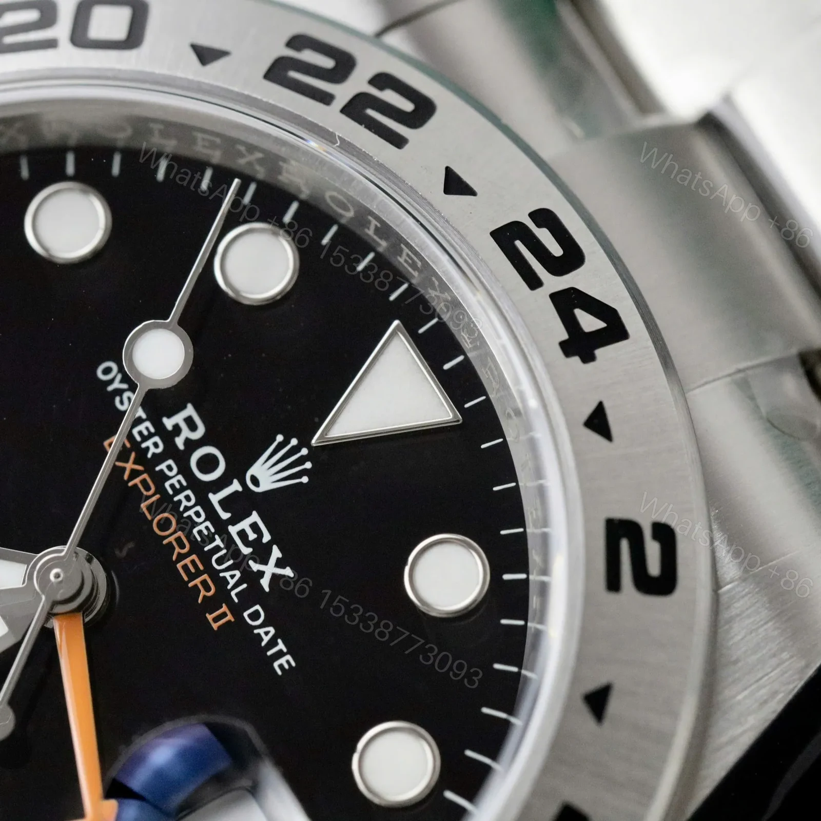 View 5 of Replica Rolex Explorer II Black Dial 216570 BKSO