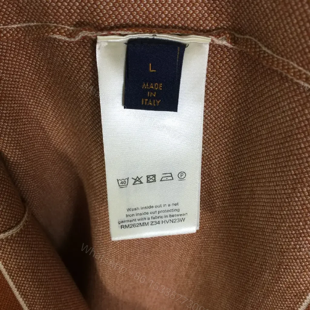 View 4 of Beige cotton T-shirt with monogram print, luxury designer-inspired tee for everyday luxury