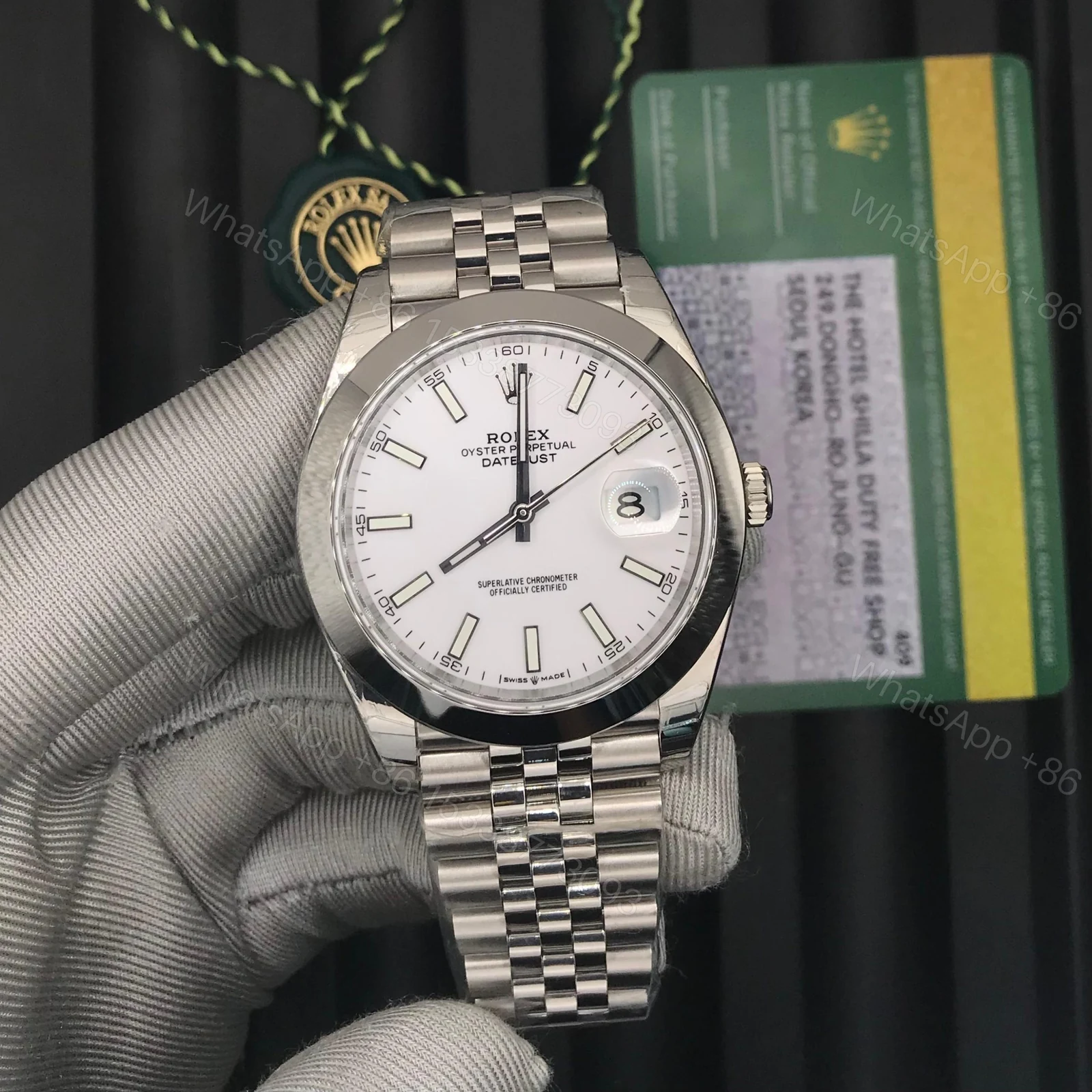 Rolex Datejust White Super Clones — view 1