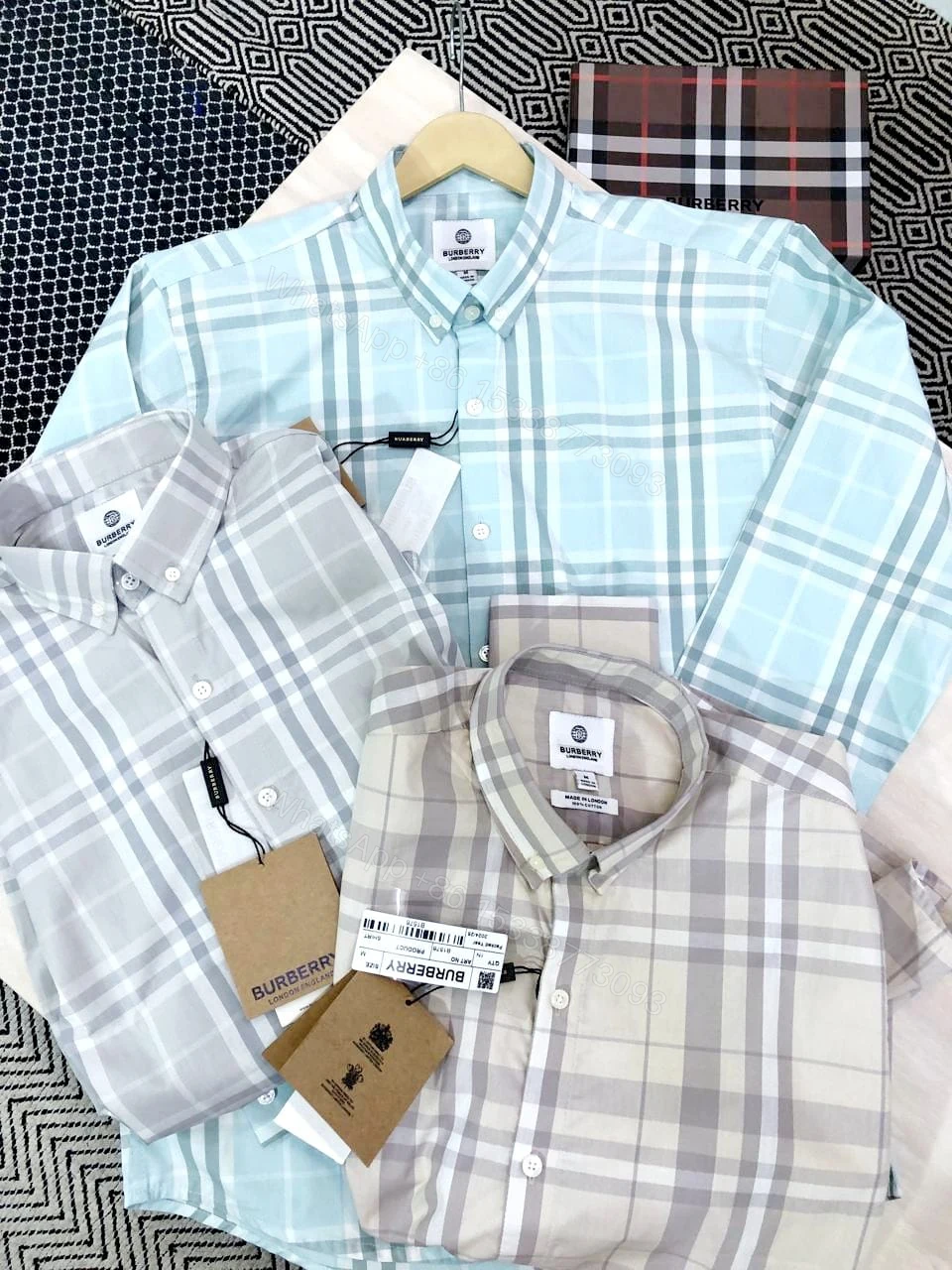 View 10 of FIRST COPY BURBERRY EXCLUSIVE COTTON SHIRTS