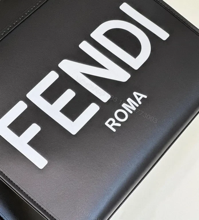 View 7 of Fendi-Style Structured Tote: Luxe Everyday Carryall