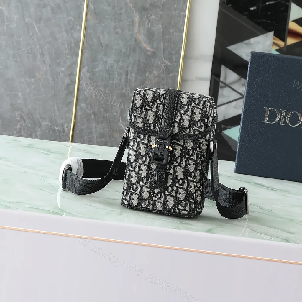 Compact Jacquard Sling Bag: Edge-to-Edge Craft, All-Day Versatility — view 1