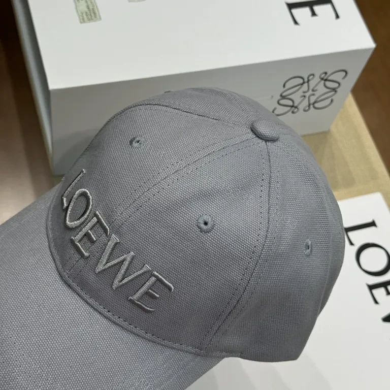 View 4 of Gray Structured Cap: Signature Texture, All-Day Comfort Cap