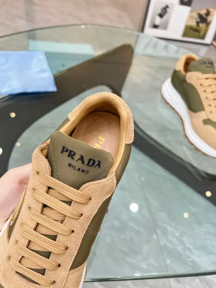 View 5 of PRAX 01 DELAVÉ SUEDE AND RE-NYLON SNEAKERS – PRD046