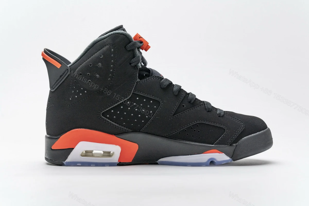 View 2 of Air Jordan 6 Black Infrared 384664-060