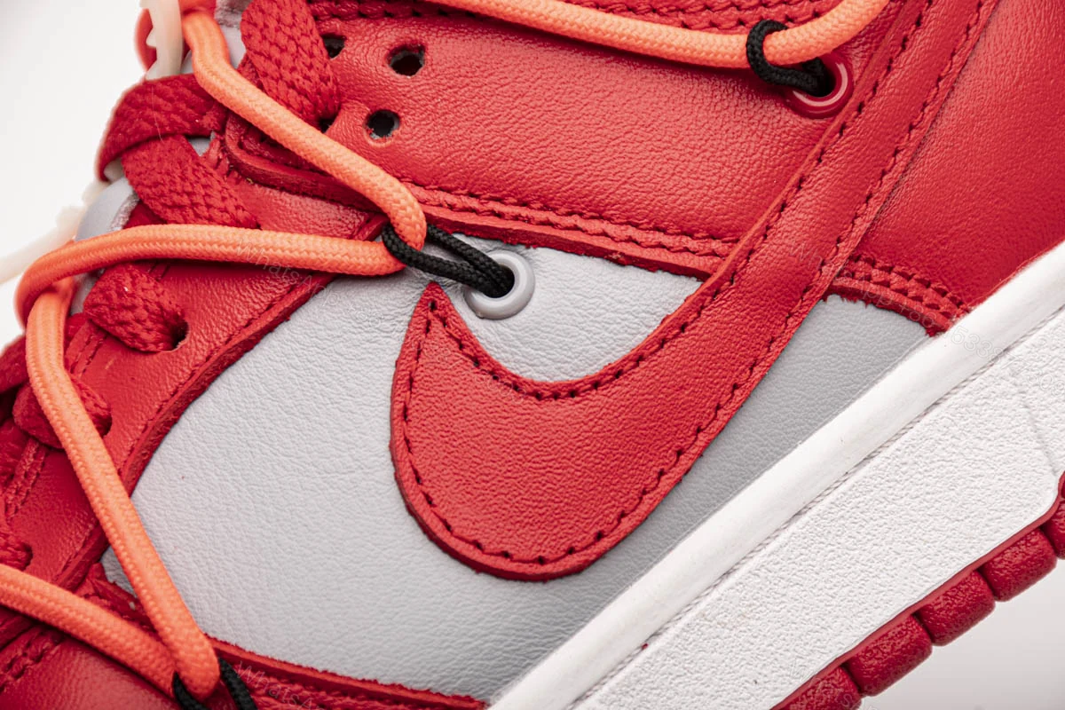 View 11 of OFF White X Nike Dunk Low University Red CT0856-600